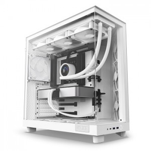 Caixa ATX NZXT H6 FLOW Branca